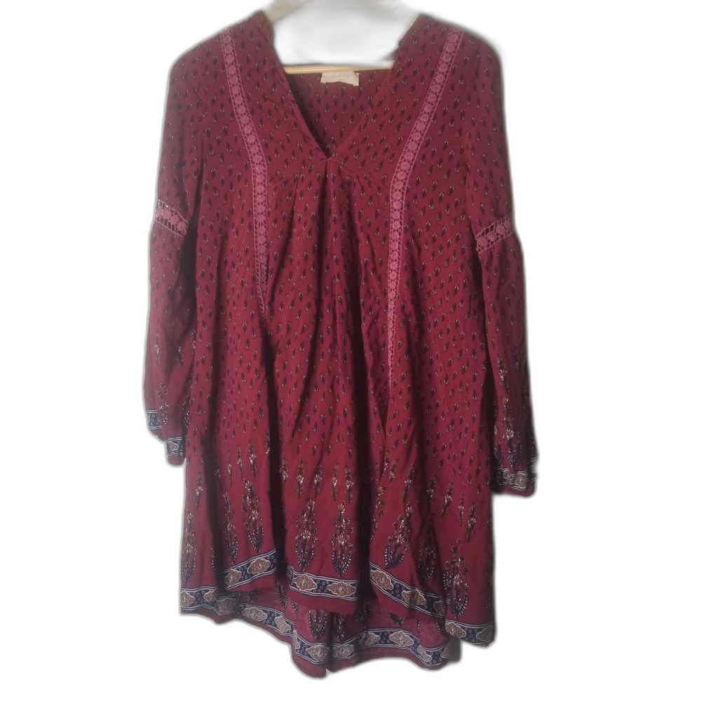 Womens Altard State Boho Tunic/ Mini Dress Sz M